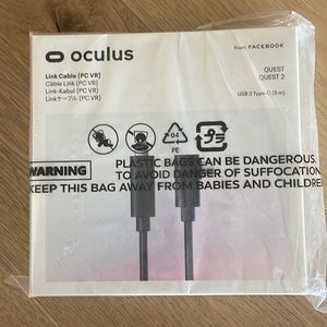 Oculus Link Virtual Reality Headset Cable for Quest 2 and Quest - 16FT (5M)